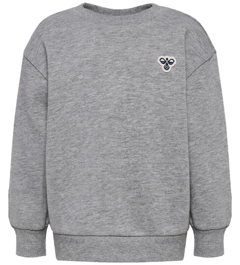 Hummel Bee sweatshirt til småbarn Grey Melange