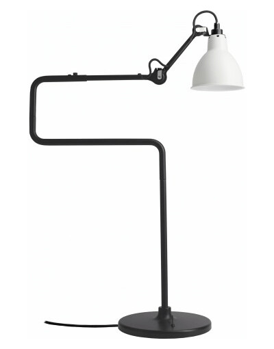 Lampe Gras N317 Bordlampe Matt Sort & Hvit