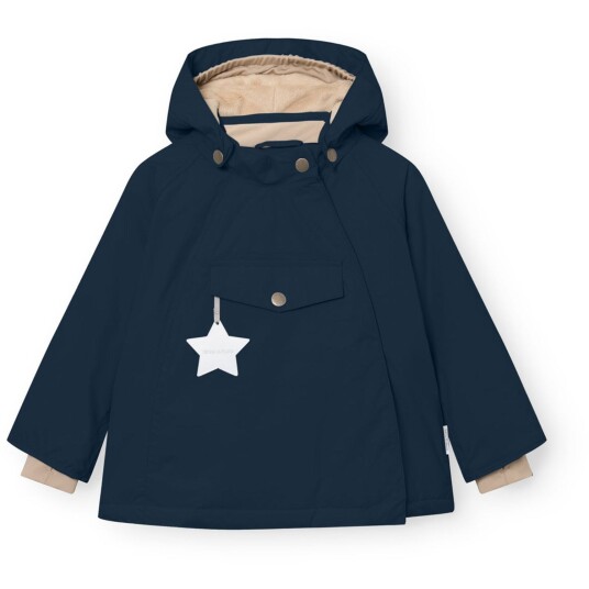 Mini A ture Outer Space Matwang Fleece Lined Winter Jacket. GRS 4 år/104 cm