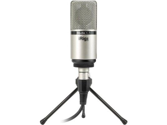 Ik Multimedia Irig Mic Studio Xlr Studiemikrofon Overførselstype:Bredbånd Inkl. Kabel, Inkl. Klemme, Inkl. Stativ