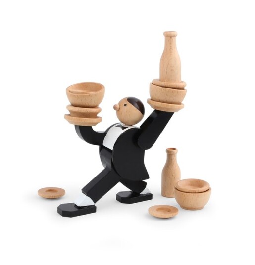Kikkerland Stablespill Dont Tip The Waiter - Fingerferdighet Spill for 1-2 Spillere Kikkerland Stablespill Dont Tip The Waiter - Fingerferdighet Spill for 1-2 Spillere
