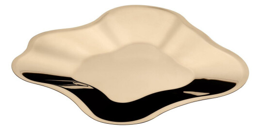 iittala Alvar Aalto fat roségull stort (504 mm)