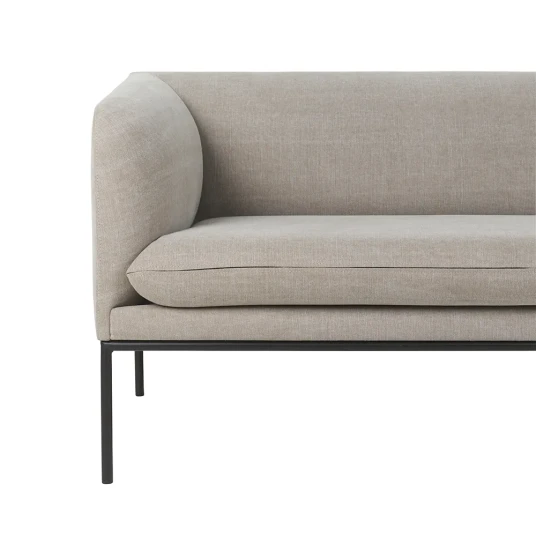 Ferm Living Sofa 2 Seters Turn Cotton Linen Natural Ferm Living Sofa 2 Seters Turn Cotton Linen Natural