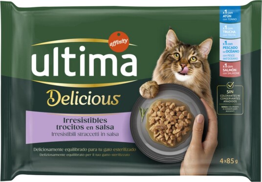 Affinity Ultima Våtfôr Ultima Cat Sterilised Fiskeutvalg 48 X 85 G