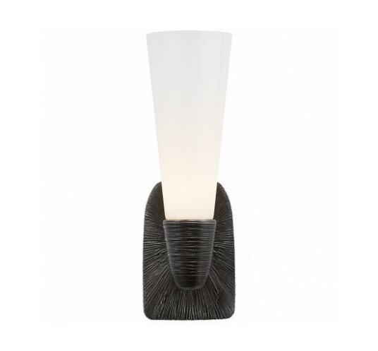 Utopia Small Single Bath Sconce Black Utopia Small Single Bath Sconce Black