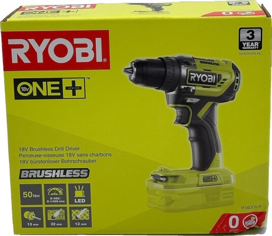 Ryobi R18DD5 0 ONE+ Borskrutrekker 18V Uten batteri