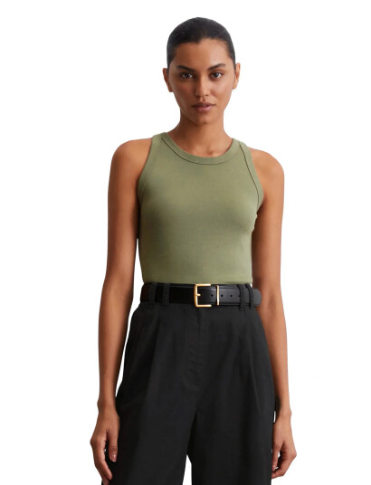 Marc O"Polo T Shirts Sleeveless   Khaki green   XL