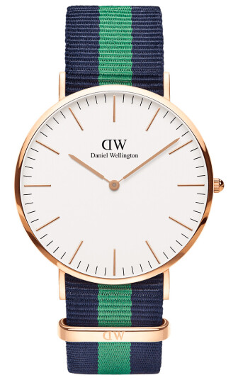 Daniel Wellington DW Klokke Classic Warwick 40mm Roségull