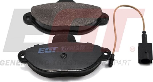 Bremseklosser sett EGT 321156iEGT