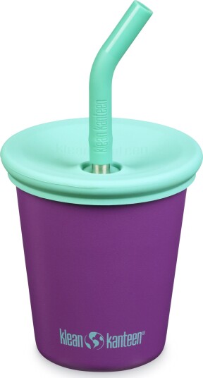 Klean Kanteen Kid Cup 296 ml (Straw Lid) Sparkling Grape OneSize, Sparkling Grape
