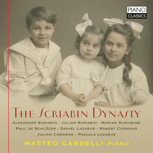 Matteo Cardelli The Scriabin Dynasty CD Matteo Cardelli The Scriabin Dynasty CD