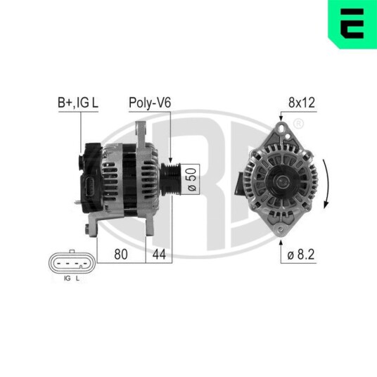 Dynamo ERA 210643A