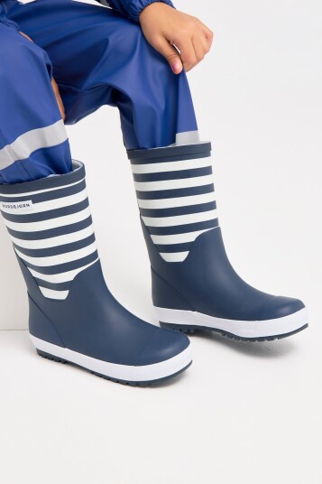 Nordbjørn Dunder Fôrede Gummistøvler Navy/White 28 Nordbjørn Dunder Fôrede Gummistøvler Navy/White 28