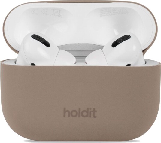 Holdit Nygård Silikonedeksel Til AirPods Pro Mocha Brun Holdit Nygård Silikonedeksel Til AirPods Pro Mocha Brun