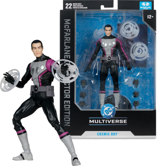 McFarlane  DC Multiverse 7"  McFarlane Collector Edition #51: Cosmic Boy Final Crisis Action Figure Styles May Vary