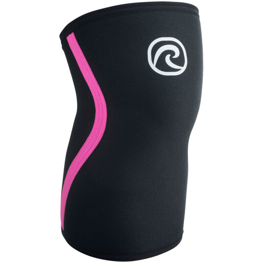 Rehband RX Knee Sleeve 7mm, knestøtte senior XS Black/Pink