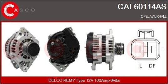 CASCO CAL60114AS Dynamo CASCO CAL60114AS Dynamo