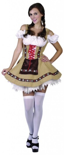 Kostymedrakt Oktoberfest dame Kostymedrakt Oktoberfest dame