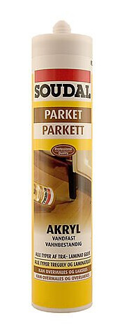 Soudal N.v. parkettkitt lys gra 300 ml Soudal N.v. parkettkitt lys gra 300 ml