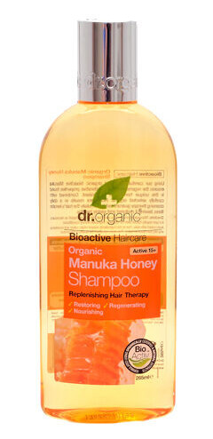Dr. Organic Manuka Honey Sjampo 265 ml med Balsam og Fuktgivende Egenskaper