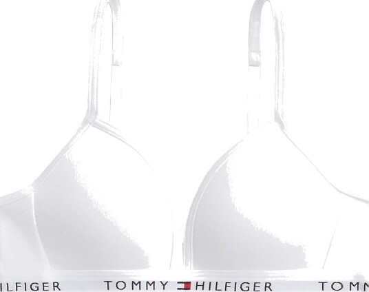 Tommy Hilfiger Cotton Fixed Foam Bra White 152 164
