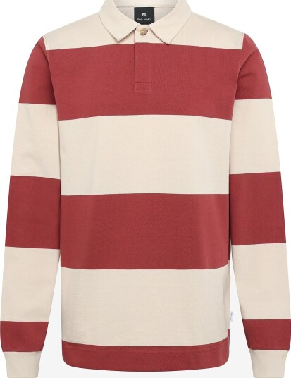 PS Paul Smith Mens Ls Popover BRICK RED S