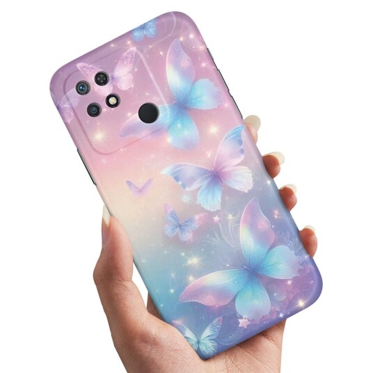 Xiaomi Redmi 10C - Deksel/Mobildeksel Butterflies