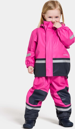 Didriksons Kids' Boardman C Set 140, Plastic Pink Didriksons Kids' Boardman C Set 140, Plastic Pink