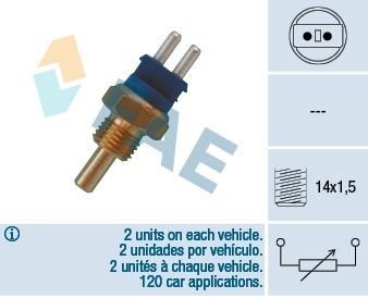 Sensor, motortemperatur FAE 32580