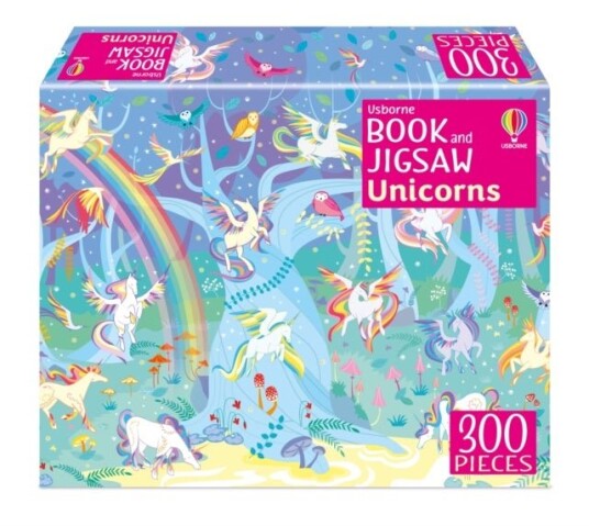 Usborne Book and Jigsaw Unicorns Usborne Book and Jigsaw Unicorns