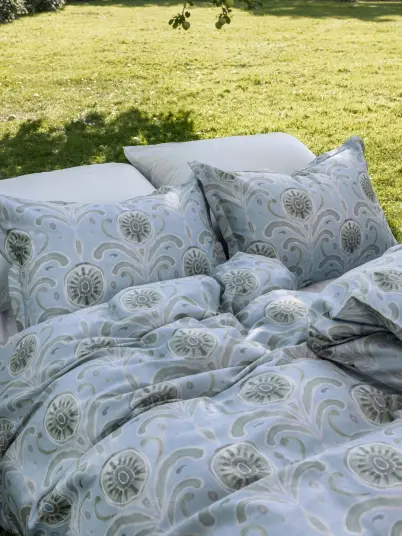 Borås Cotton Moulins sengesett 200x220/2*50x70 Blå