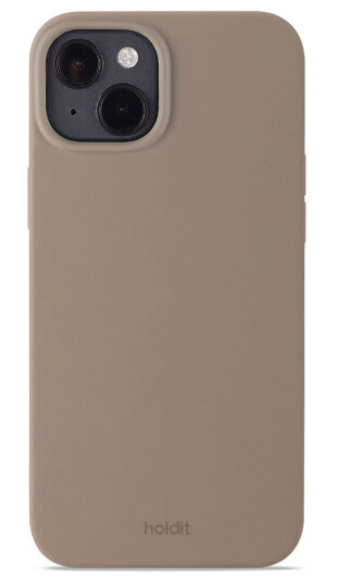 Holdit iPhone 14 Plus Soft Touch Silikon Deksel - Mocha Brown
