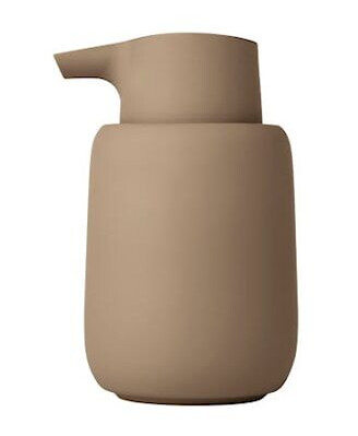 Blomus Såpedispenser Ø 8,5 x 14 cm Keramikk Brun 1716035-01-0 1716032-06-0