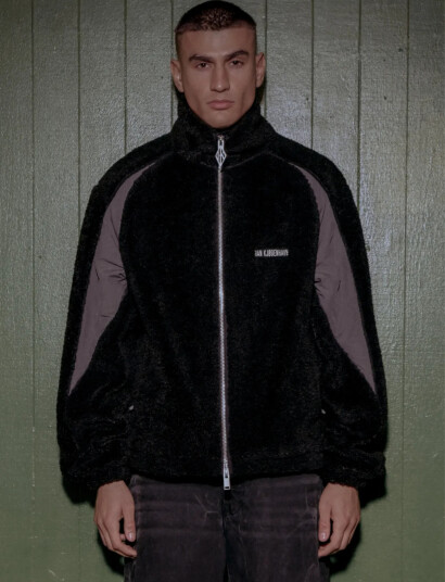 HAN Kjøbenhavn Ultras Fleece Jacket Black 46 HAN Kjøbenhavn Ultras Fleece Jacket Black 46