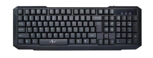 ART AK-46 CLASSICA - Tastatur - Svart ART AK-46 CLASSICA - Tastatur - Svart