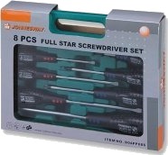 Jonnesway Skrutrekkers Set 8 Stk. Koffert D04pp08s