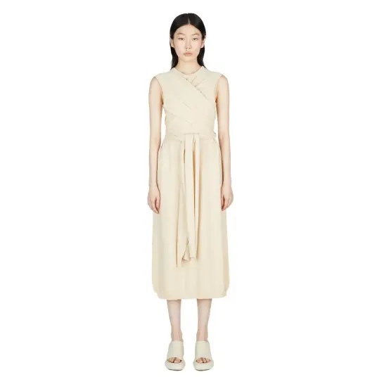 Lemaire Dame Kjoler Beige L, Lemaire Dame Kjoler Beige L,