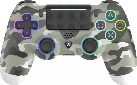 Spawn PlayPro 4 Trådløs PS4-kontroller Grå Camo