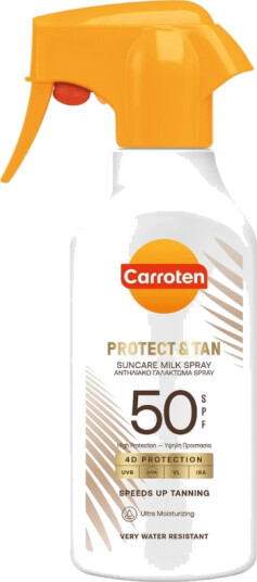 Carroten Protect & Tan Milk Trigger SPF 50 270 ml