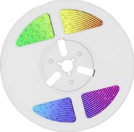 V Tac V Tac 1,2W LED Solar RGB stripe   5 meter fjernkontroll IP67   Kulør : RGB