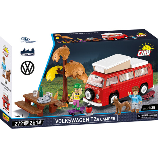 COBI Action Town: VW Byggesett 272 Deler   Volkswagen T2a Camper