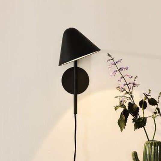 Lucide Devon vegglampe 3 watt 3000 kelvin - Svart