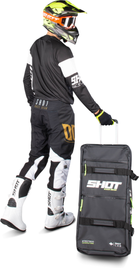 Shot Race Gear Duffelbag Shot Sacs Climatic Svart Shot Race Gear Duffelbag Shot Sacs Climatic Svart