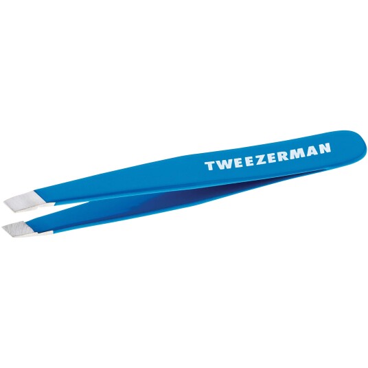 Tweezerman Mini Slant Tweezer Bahama Blue Tweezerman Mini Slant Tweezer Bahama Blue