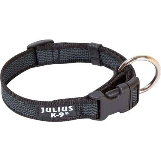Krage Farge Og Grå Svart/Grå 25Mm/39-65 cm