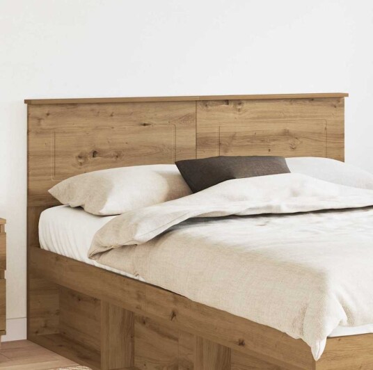 Hodegavl med hodegjerde Artisan Eik 150 cm Konstruert tre