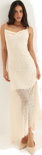 Bubbleroom Occasion Slip Lace Ankle Dress