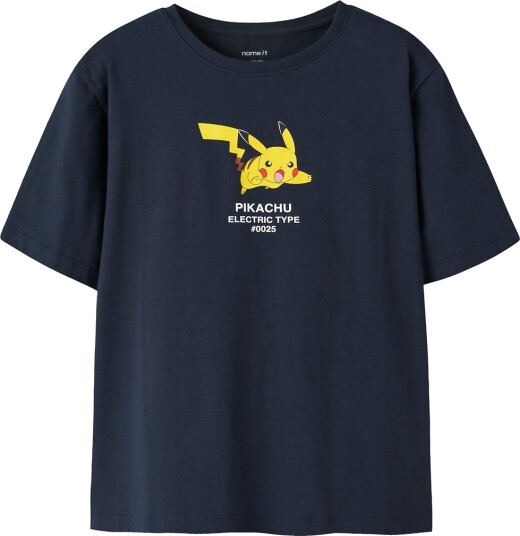 Name It Nkmjyk Pokemon Ss Nreg Top Box Noos Sky Navy 116