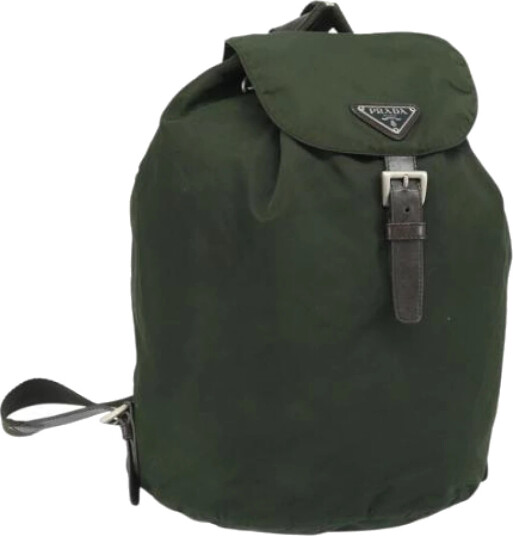 Prada Vintage, unisex, Pre-owned, Grønn, ONE SIZE,