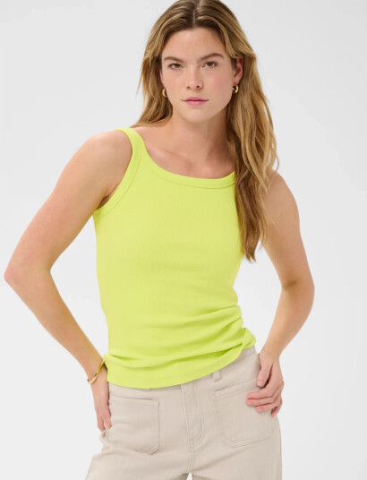 Kaffe Kacarna Tank Top Green S